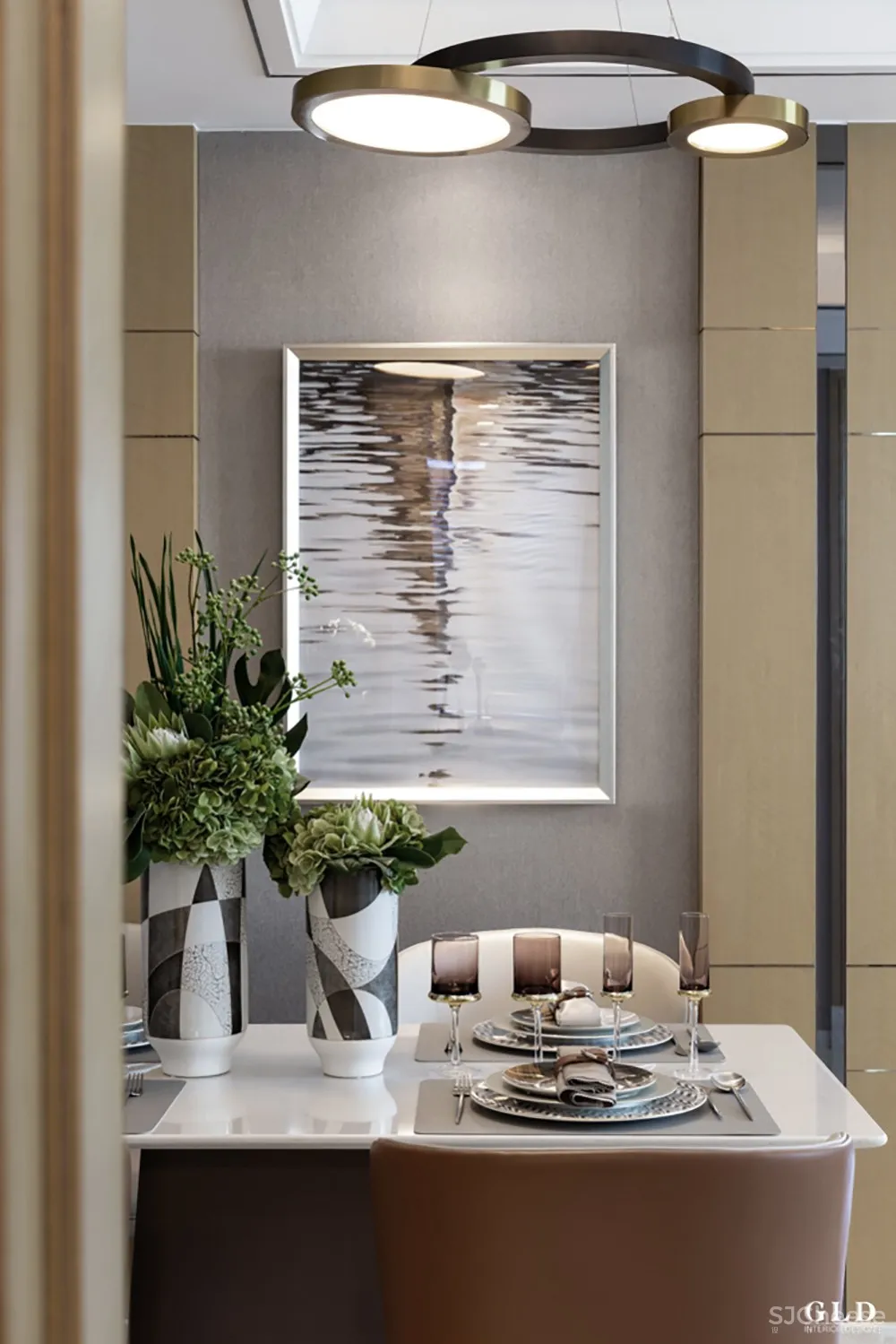 GLD绿檀设计作品 | 绿城·濮园项目95㎡样板间