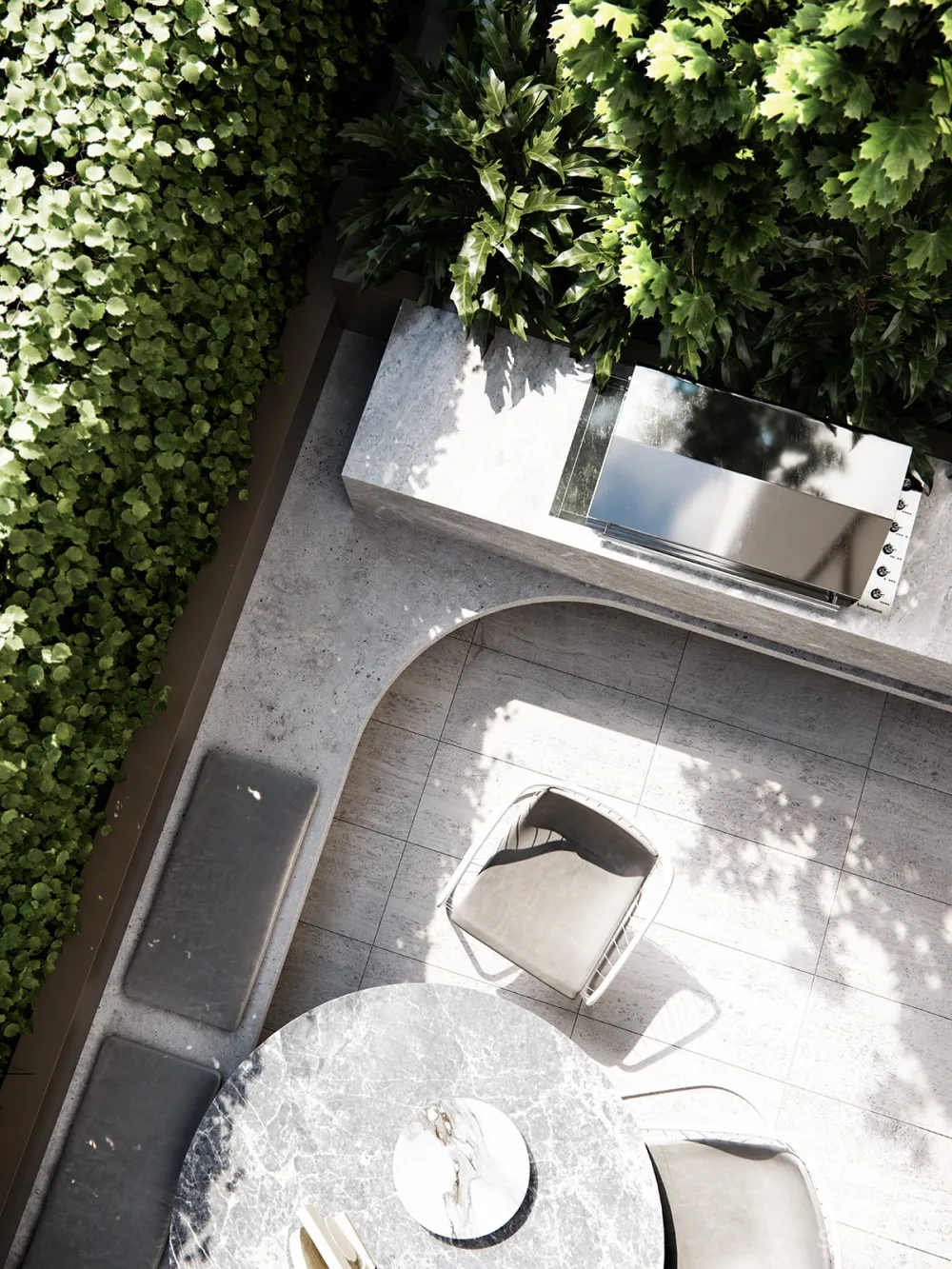 墨尔本,优雅,极简,充满质感和有机形态