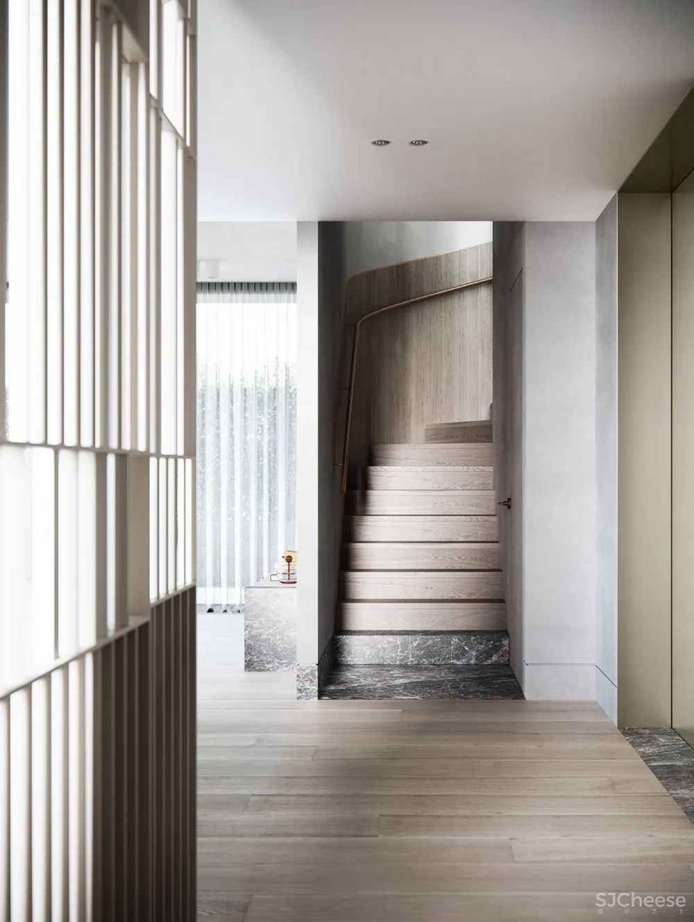 墨尔本,优雅,极简,充满质感和有机形态