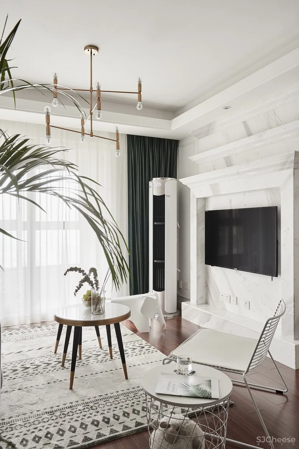 给千篇一律的精装房来个ins风