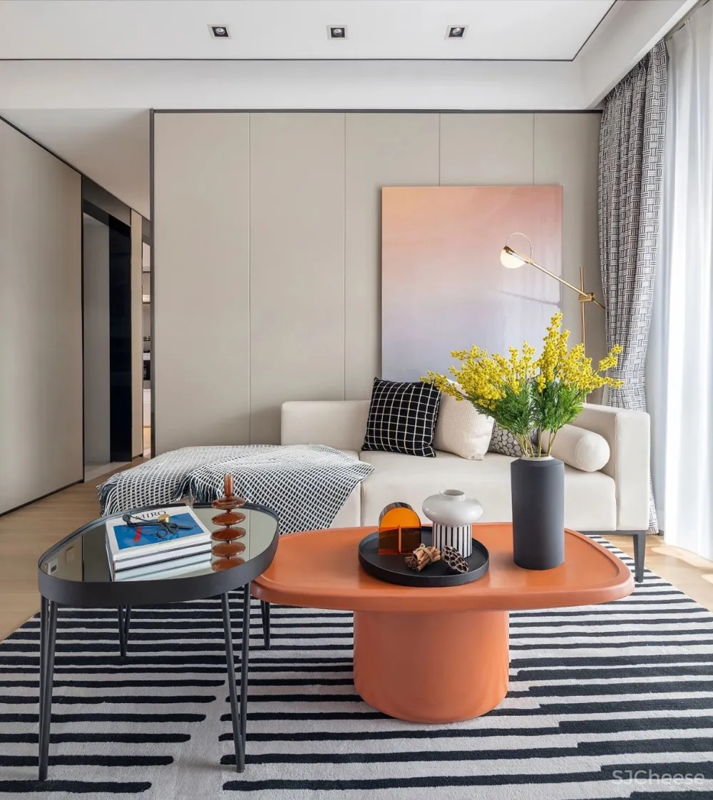 90平户型样板间项目装修设计案例