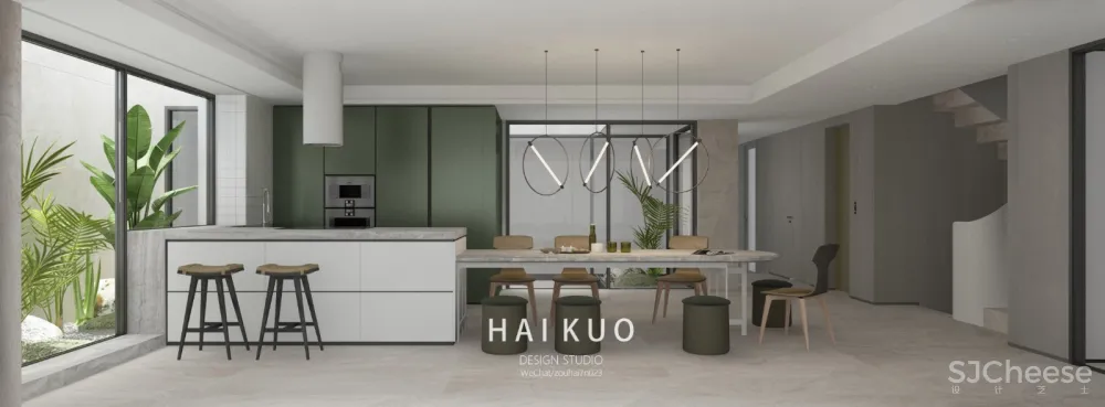 海阔独立设计工作室原创新作/金科美院端户