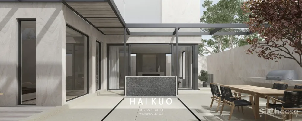 海阔独立设计工作室原创新作/金科美院端户