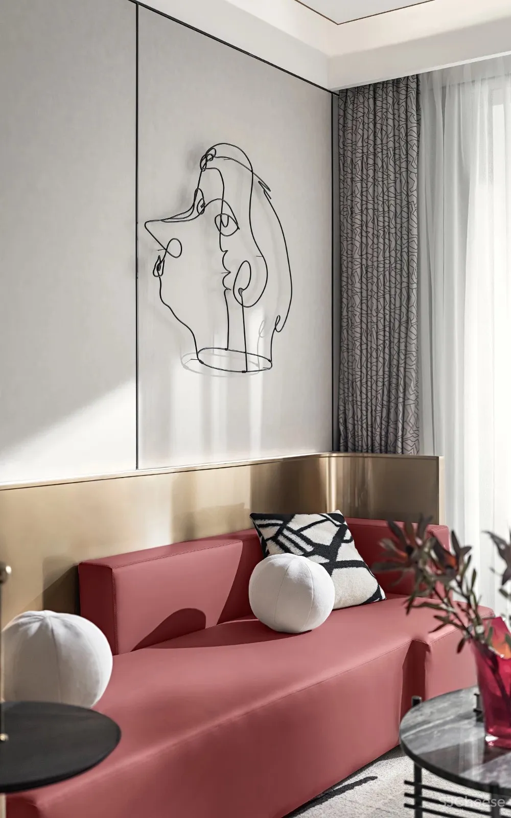 仅70㎡的现代主义风格的公寓