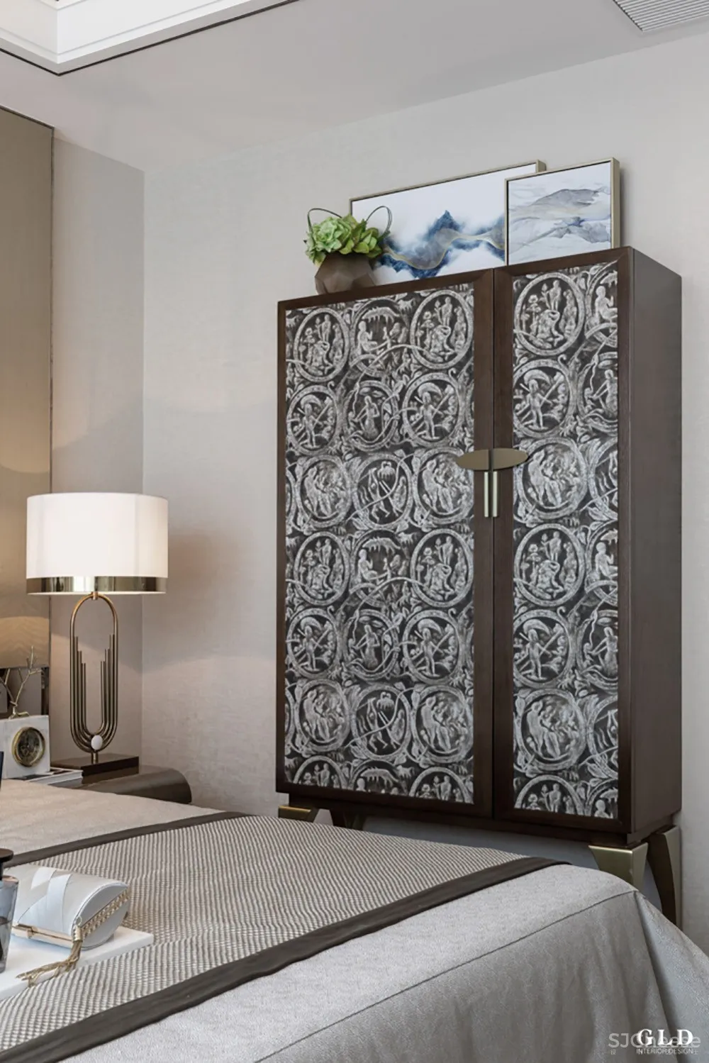 GLD绿檀设计作品 | 绿城·濮园项目95㎡样板间