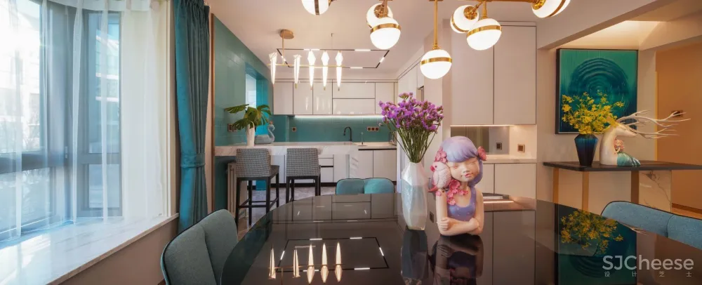 150平现代轻奢都市花园