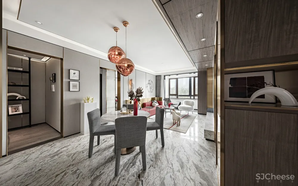 仅70㎡的现代主义风格的公寓