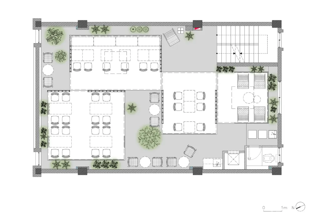 质感设计工作室 | MySpace私域烘焙店 - 花园.房:花园包裹的私密空间