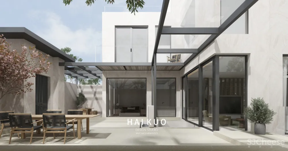 海阔独立设计工作室原创新作/金科美院端户