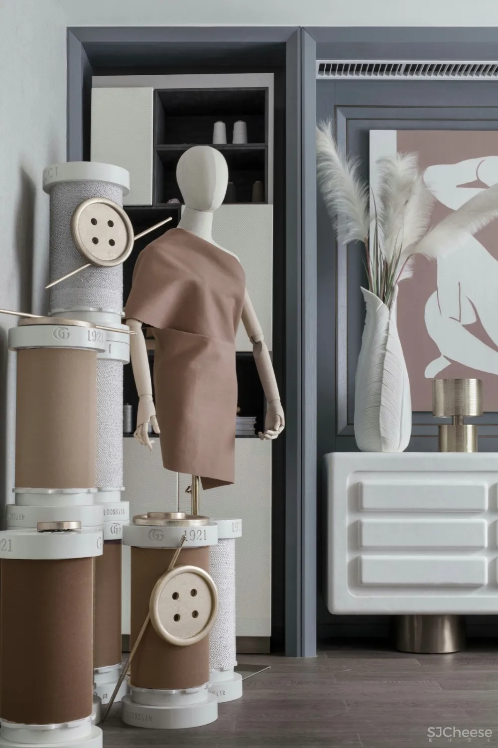 400㎡法式浪漫别墅,致敬经典的现代优雅演绎装修设计案例|