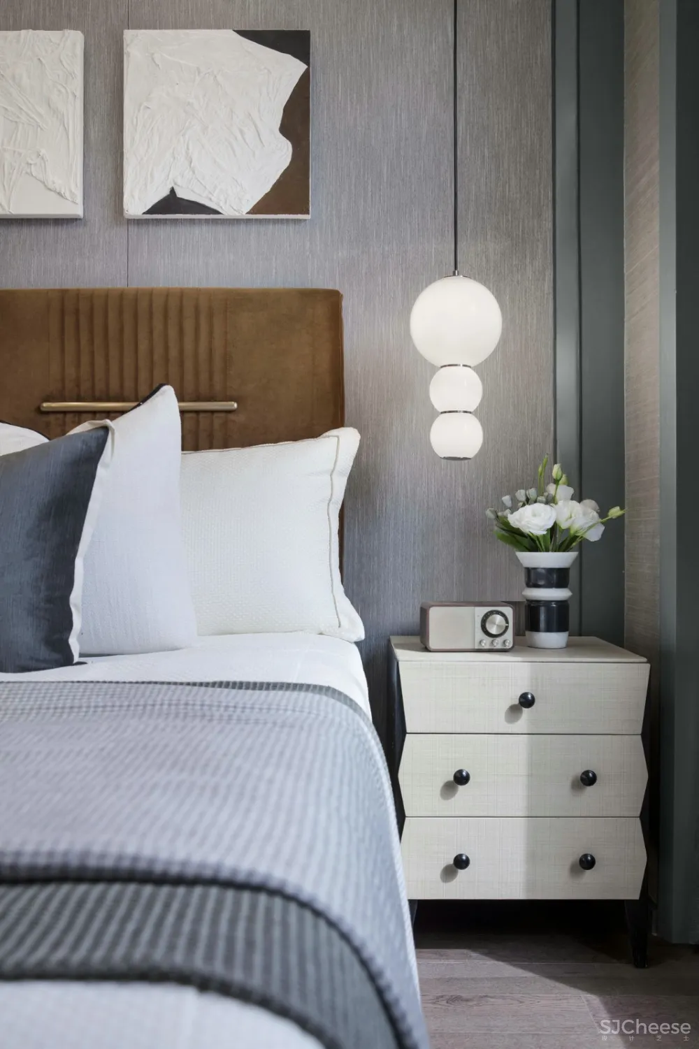 400㎡法式浪漫别墅,致敬经典的现代优雅演绎装修设计案例|