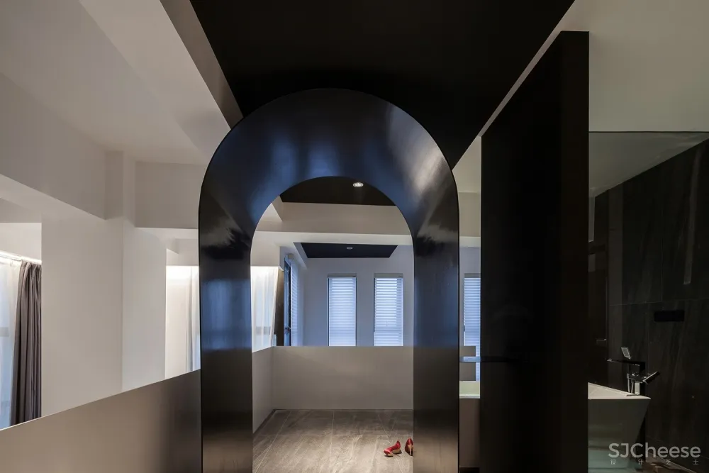 115㎡高级黑 奢华金精致住宅 上衍(莆田)室内设计空间