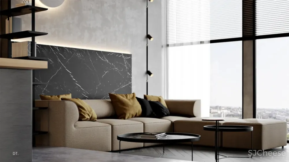 小户型·60m²现代轻奢公寓