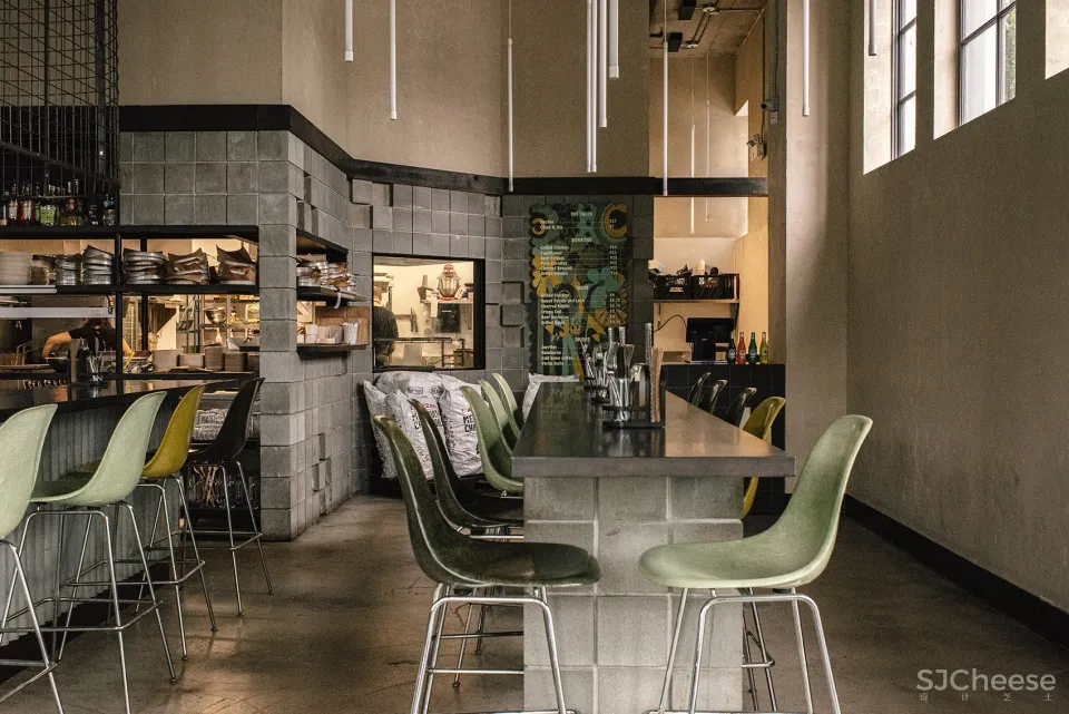 高级的轻食餐厅设计,朴实自然却又质感十足 September and Interiors