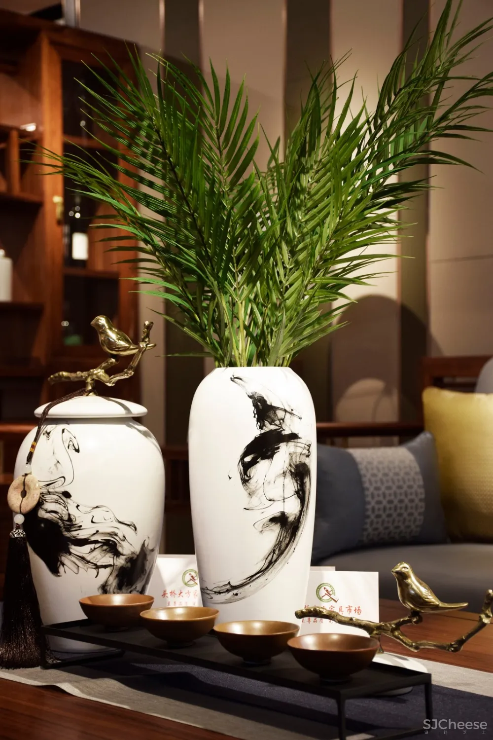 FHART 风华艺创 ▏作品 ▏江南木业-[颂江南] 新中式家具旗舰店