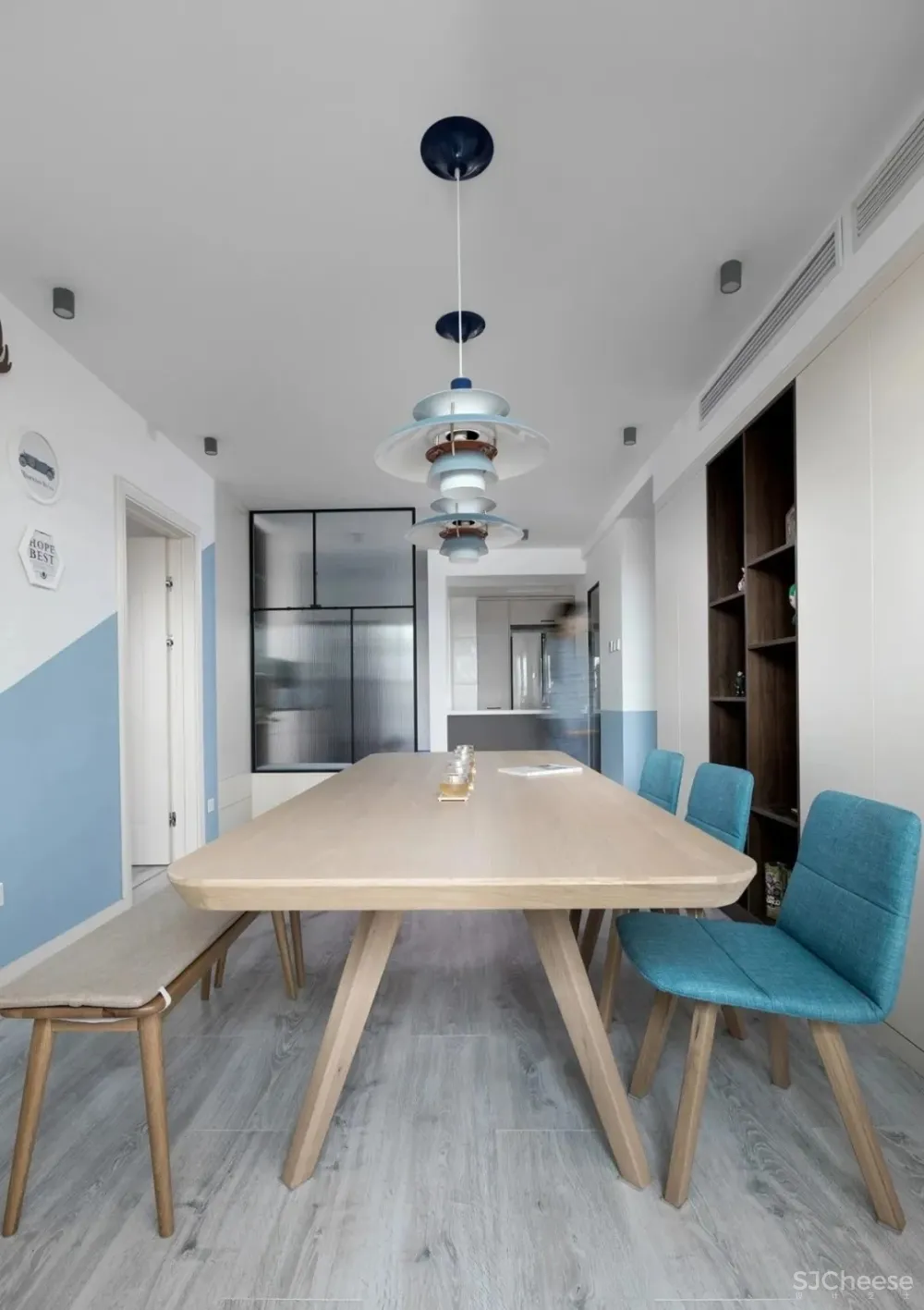 120平简约三口之家，儿童房空间利用高 玖雅设计