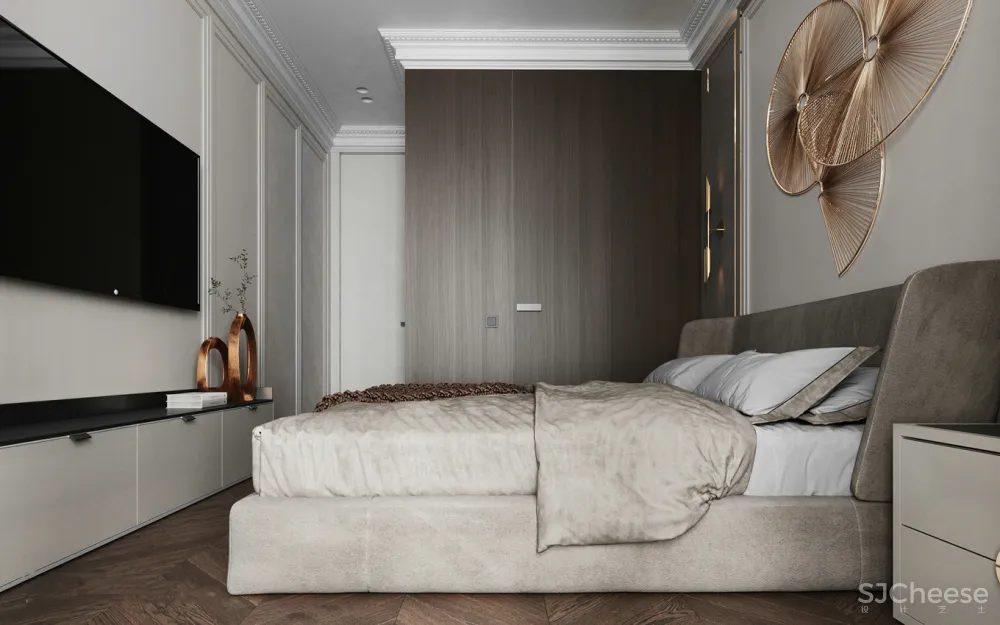 现代轻奢的质感美，极具特色化的居所！