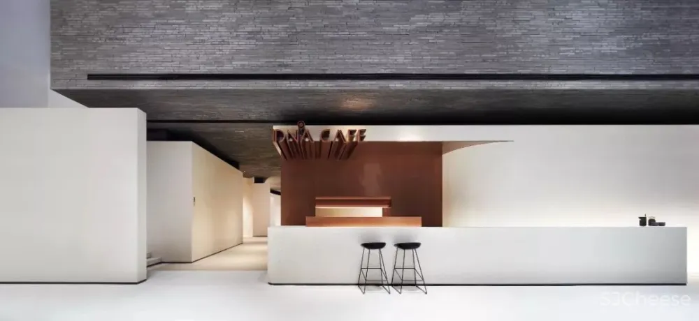 极简白 灰砖,格调十足的先锋艺术馆! 共生形态