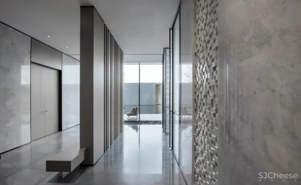 简素平和，光之艺术语境 大伟设计