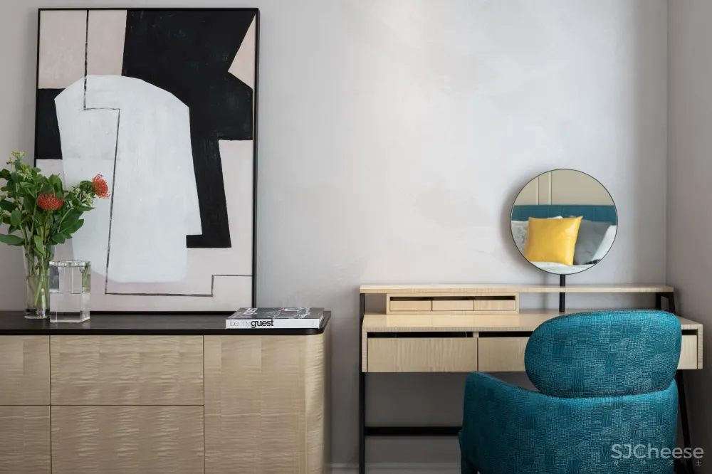 175㎡现代轻奢风样板间,素雅精致的艺术内核! 鸿艺源设计