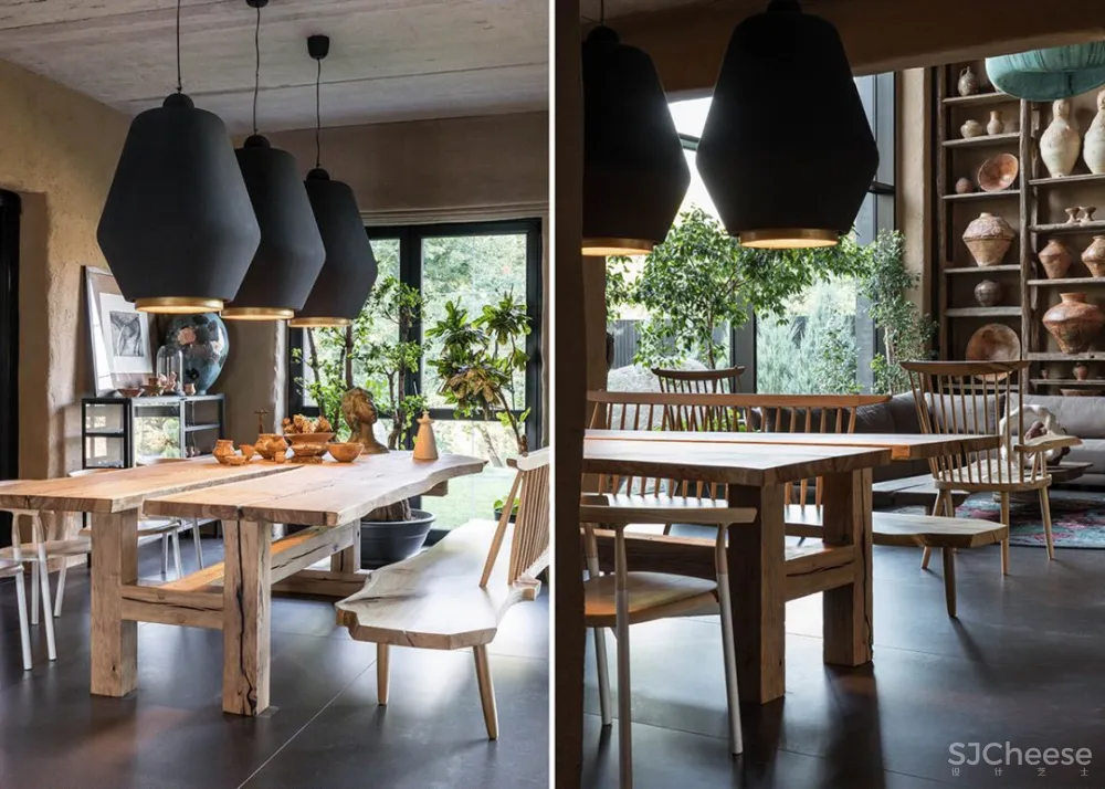 370㎡建筑师的私人别墅,混搭的侘寂美学 sergey makhno