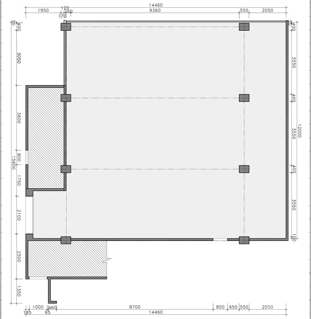 150㎡南京栖刻建筑设计事务所办公室 栖刻建筑设计事务所