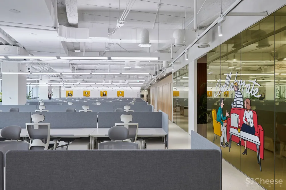 像儿童乐园的办公室 再造设计