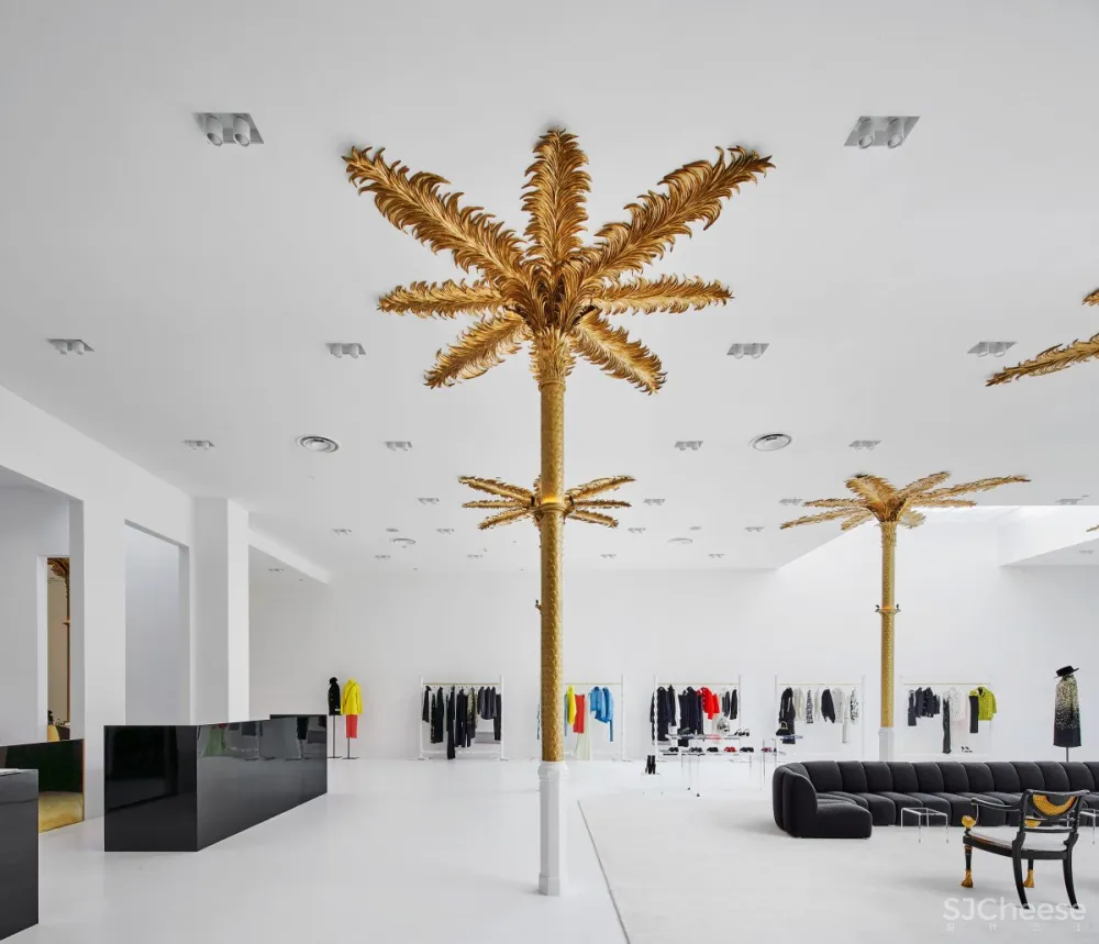 Djaba Diassamidze | Darial概念店 , 现代华丽的混泥土设计