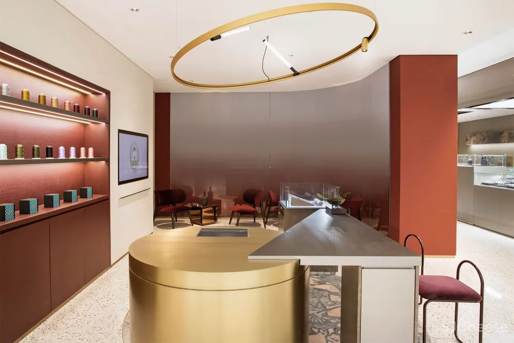 400㎡“华夏典当行品真阁”概念旗舰店 八荒设计