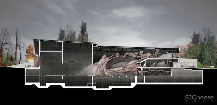 红色马赛克音乐厅 Fernando Menis