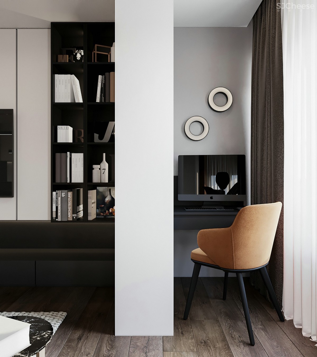 现代生活的质感空间，低调的品质生活居所