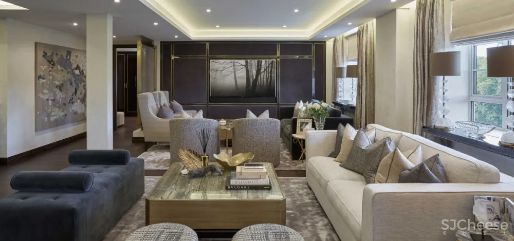 Katharine Pooley | Princes Gate , 完美奢华的折衷主义