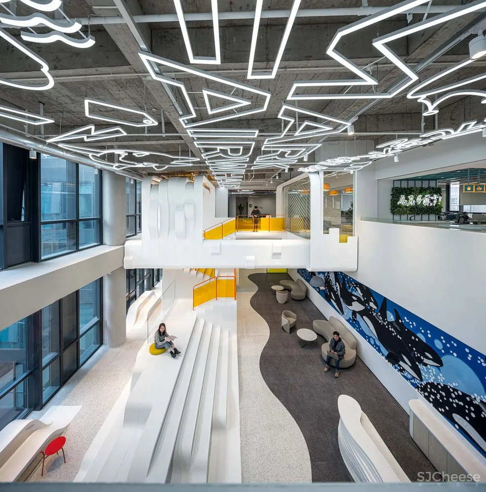 上海·“马克华菲”服装公司总部办公空间 研趣品牌