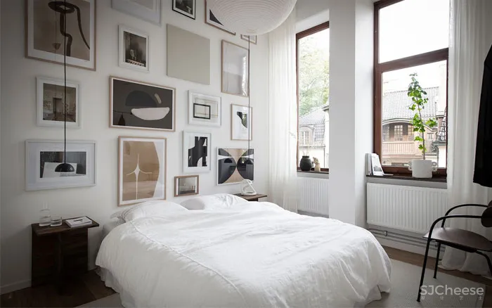 小型斯堪的纳维亚风格公寓