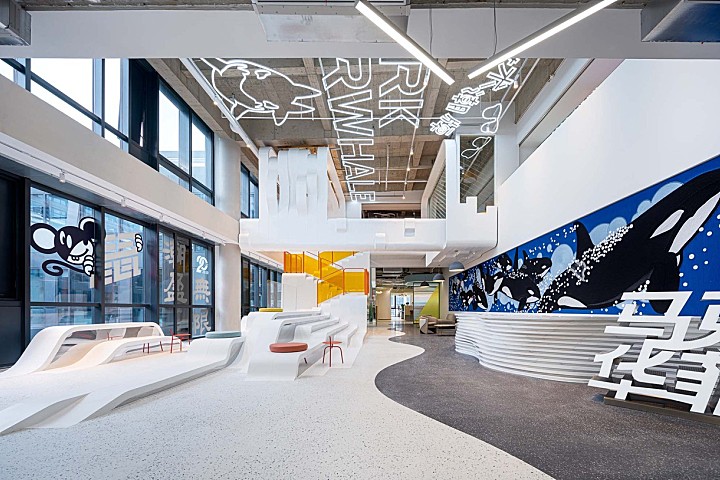 上海·“马克华菲”服装公司总部办公空间 研趣品牌