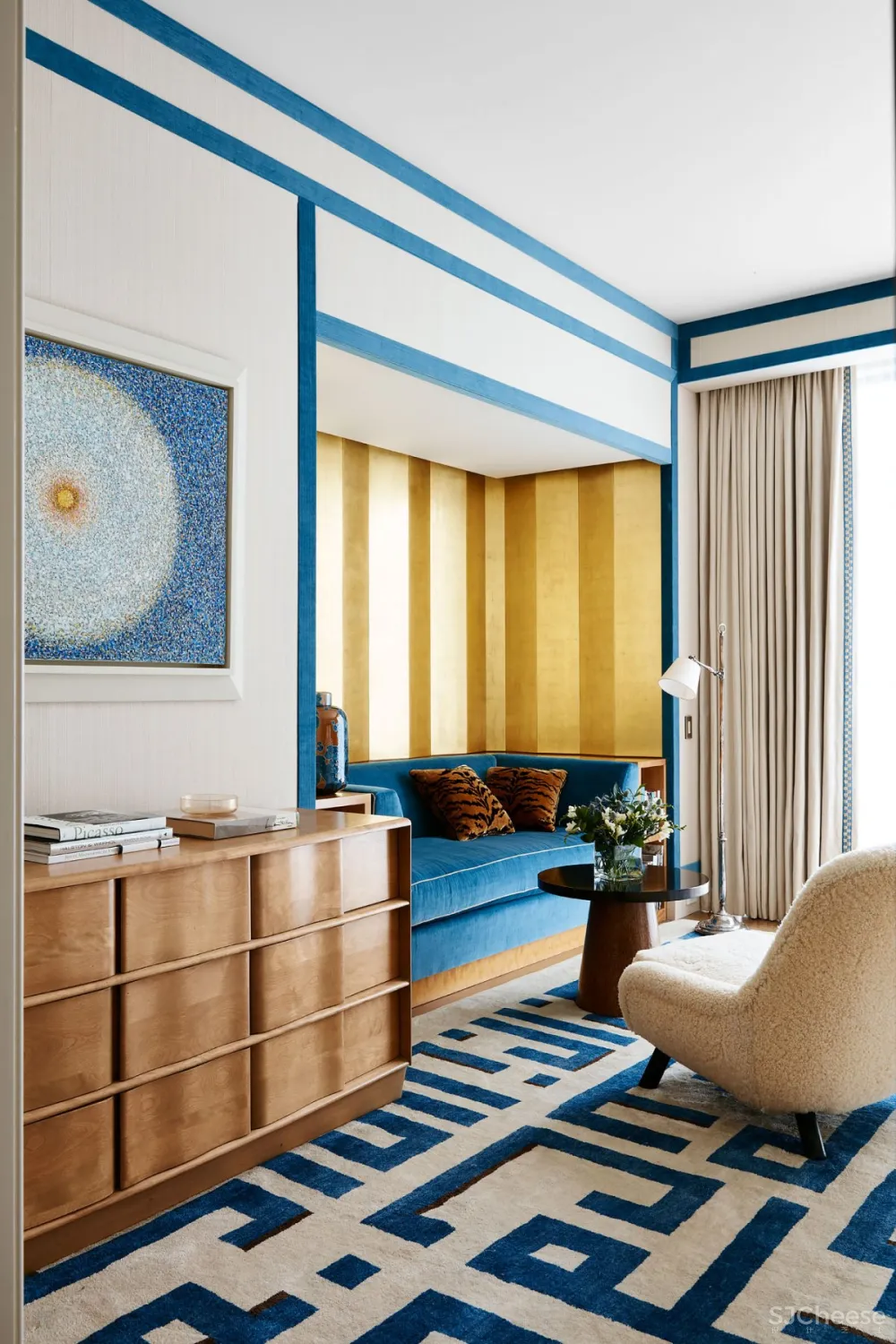 Hugh Leslie | New York Townhouse , 现代时尚的活力住宅