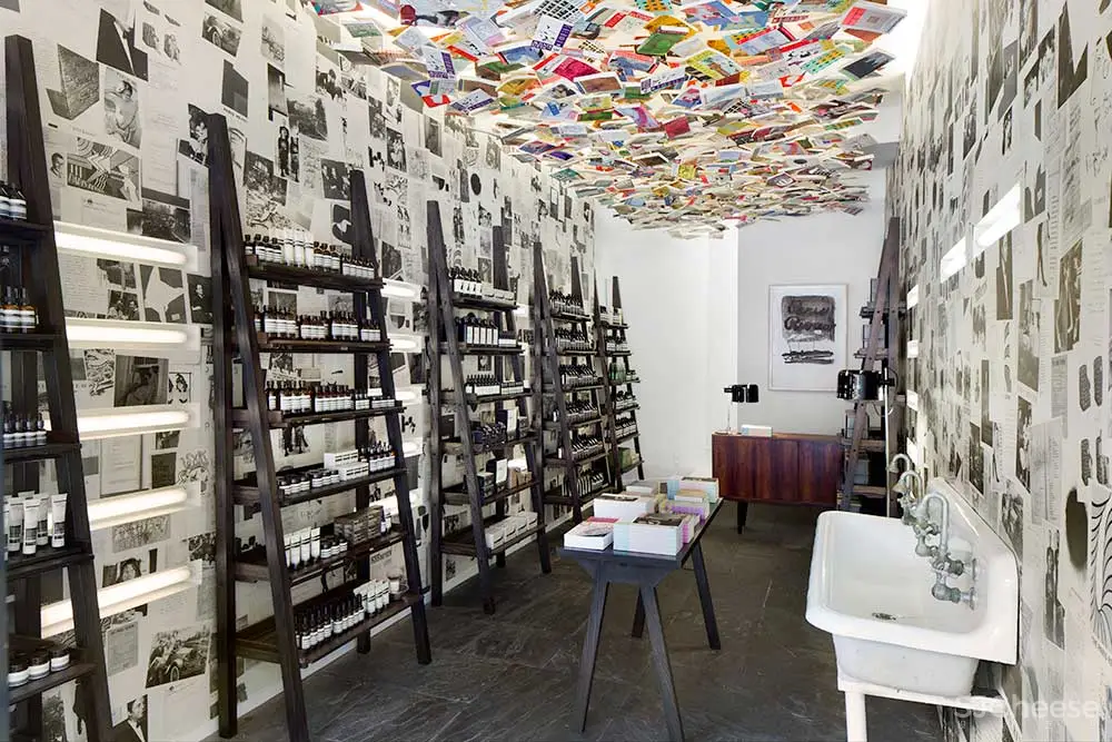 Tour of Aesop Stores Around The World .