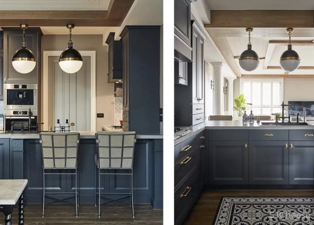 150㎡现代美式设计,打造优雅质感家居生活