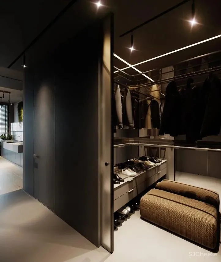 64㎡一居室，男性的雅致空间! hilight. design