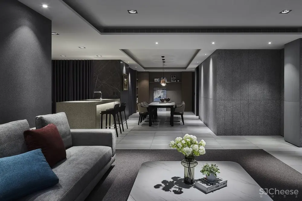 现代风大宅,优雅时尚,质感端庄