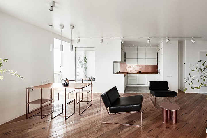 远离喧嚣·莫斯科极简住宅 Ruetemple Studio