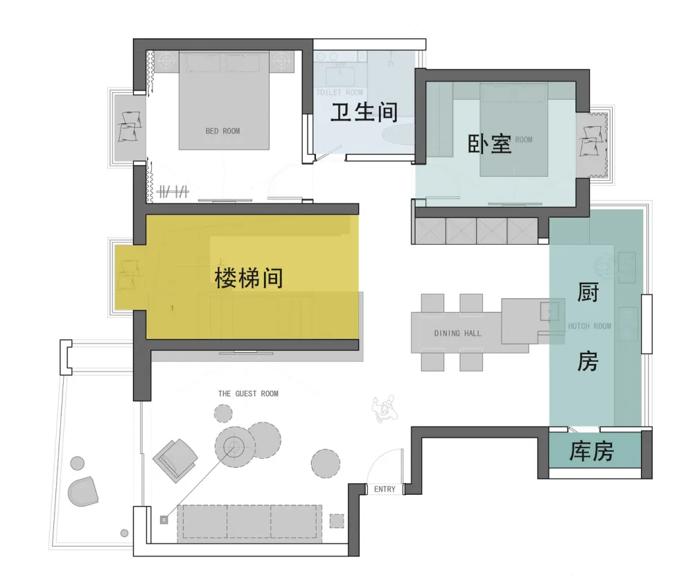 砸掉120万楼板,造出玻璃栈道 FF空间设计