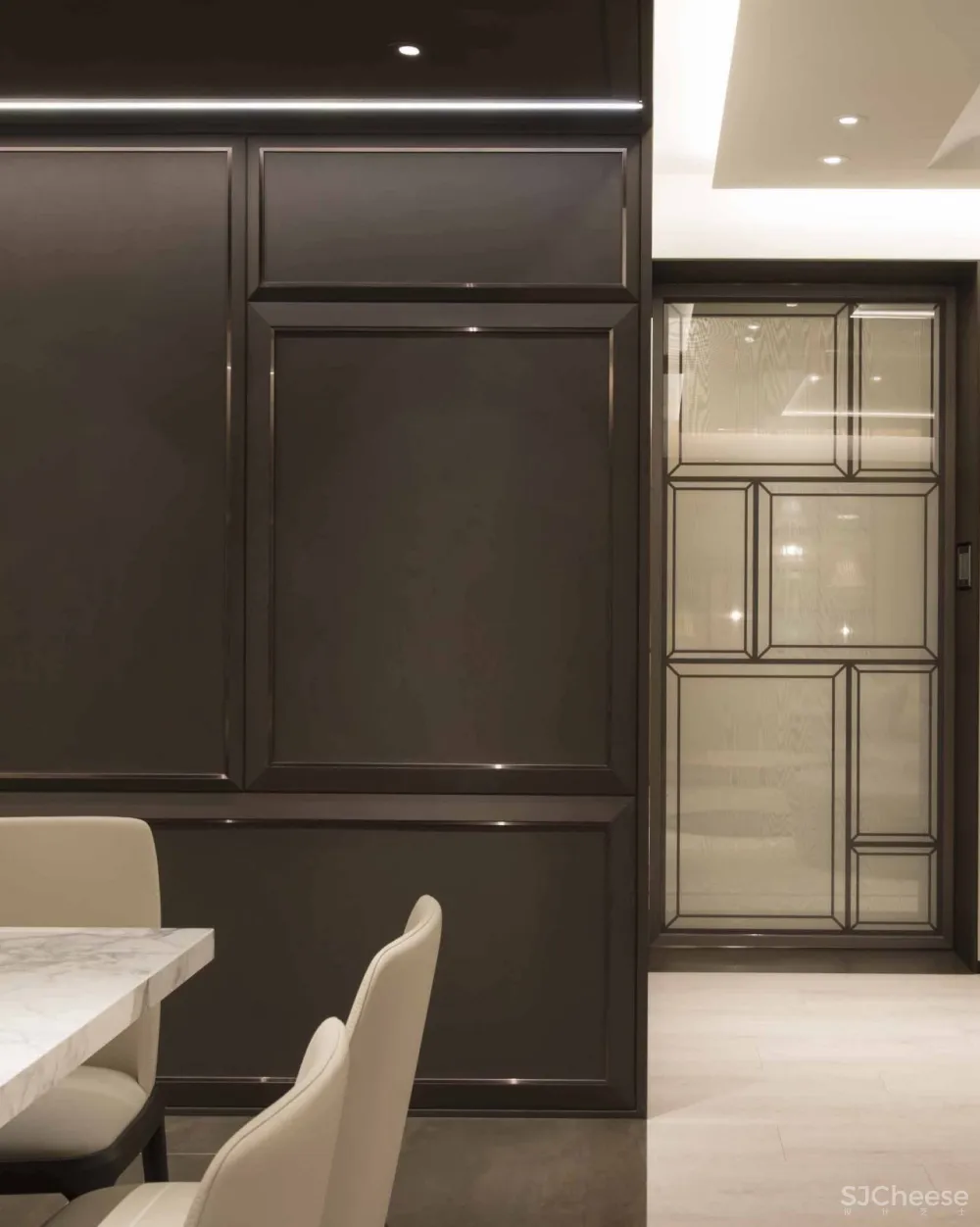 300㎡精致优雅的现代住宅设计 城市室内设计