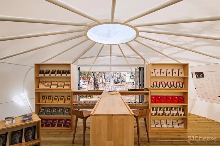 Pavilion Library SpaceTong (ArchiWorkshop)