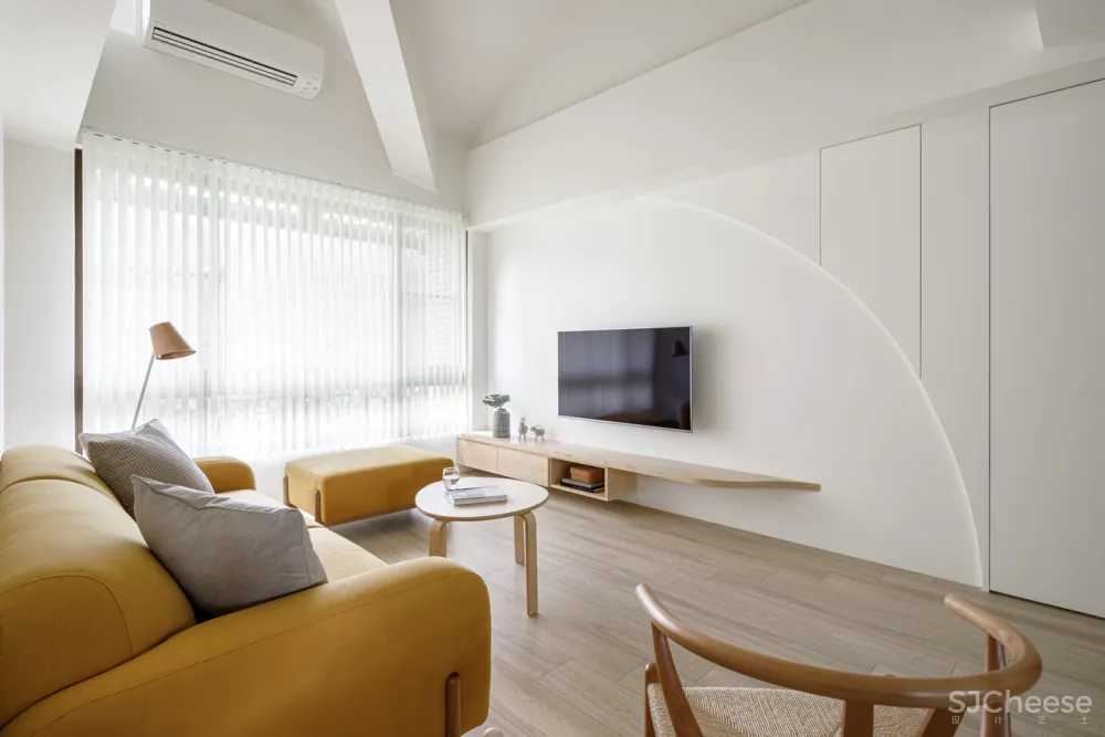 现代简约住宅,时尚色彩超赞! 寓子设计