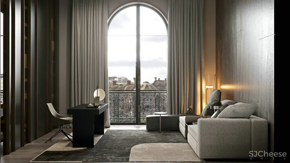 质感现代居所，大气而舒适的自然美