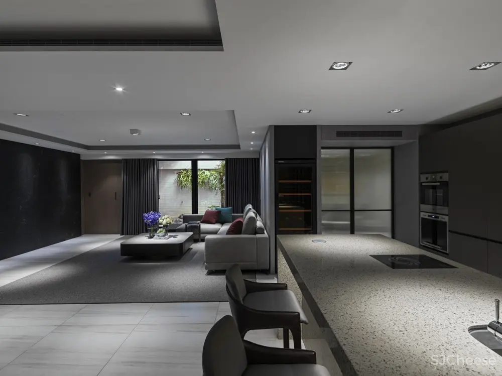 现代风大宅,优雅时尚,质感端庄