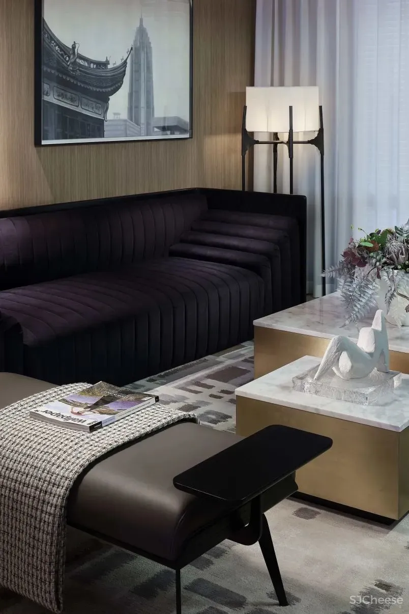 上海复地雅园公馆:黑白摩登,人文写境 G K桂睿诗设计