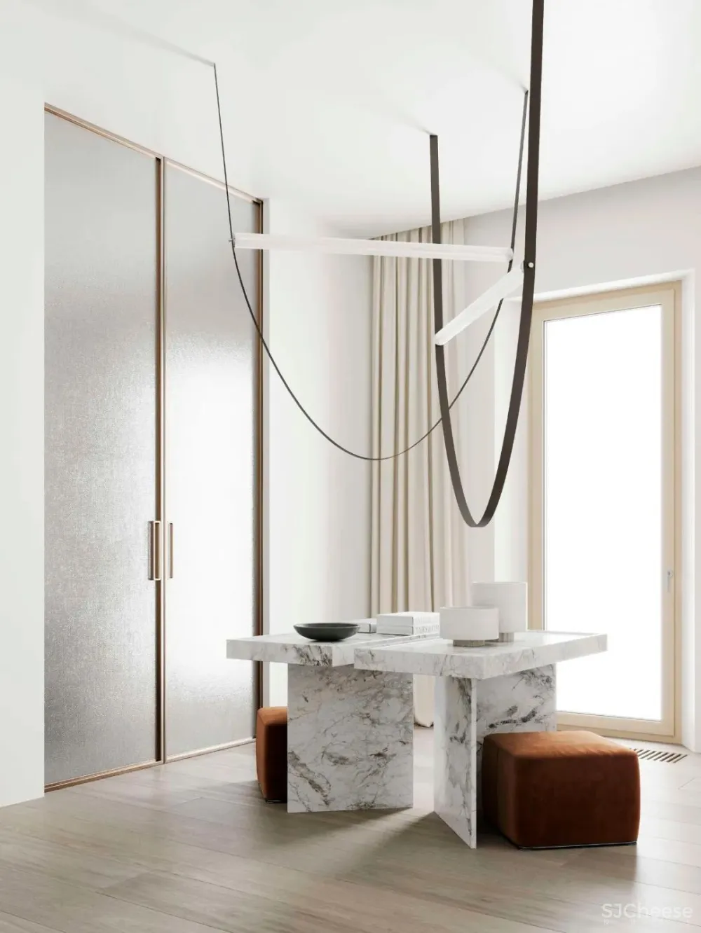 208㎡高级住宅,简约轻奢范儿! Artem Babayants