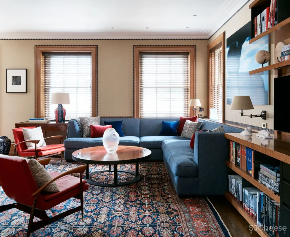 Hugh Leslie | New York Townhouse , 现代时尚的活力住宅